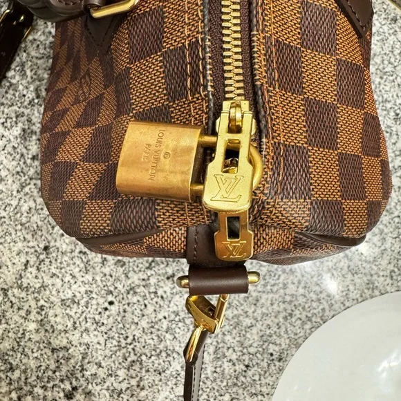 Louis Vuitton Damien Ebene Speedy Bandouliere 30 - Picture 10 of 13
